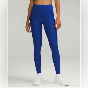 Lululemon Fast and Free High-Rise Fleece Tight 28" in Psychic Size 12